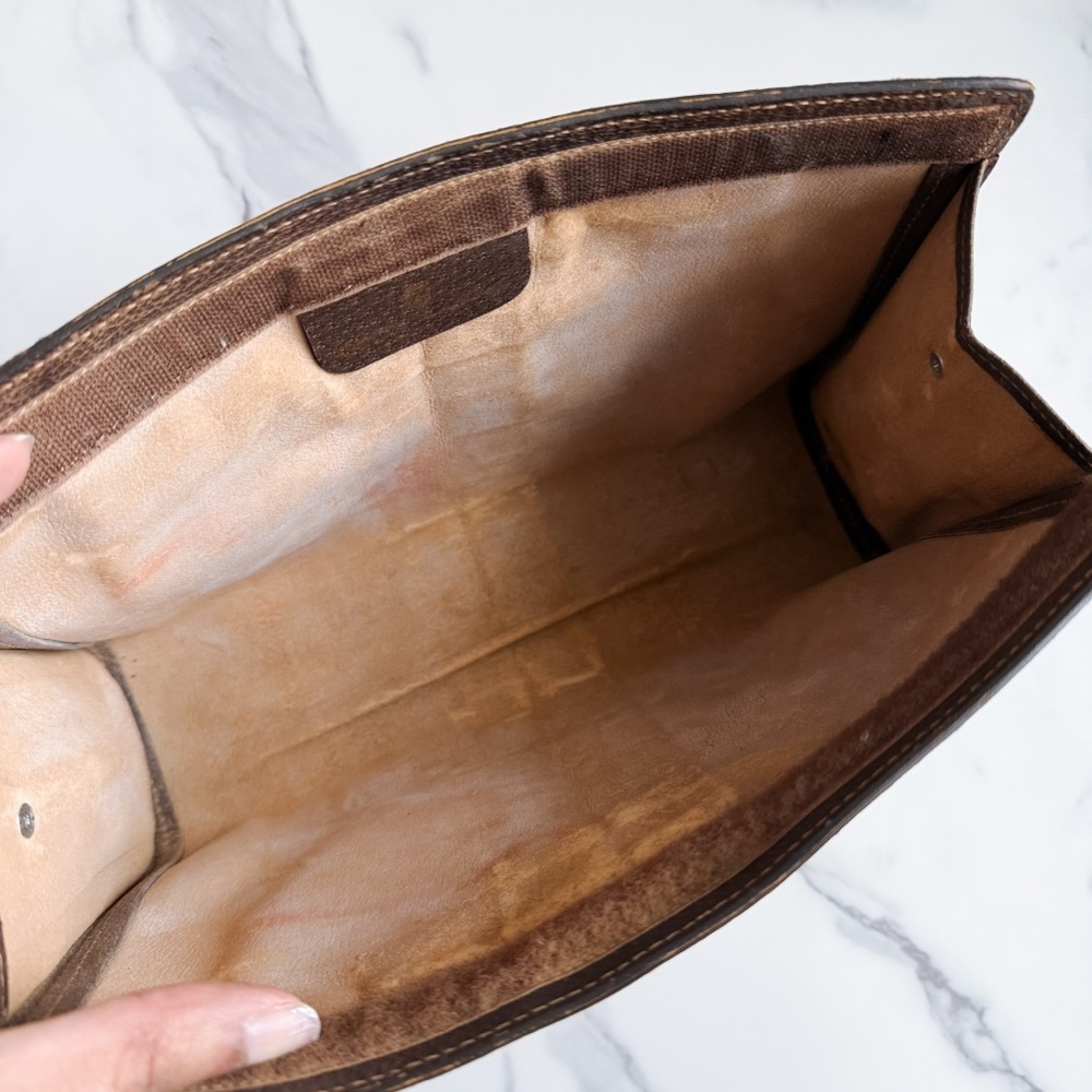 GUCCI GG Ophidia Sherry line clutch as shoulder bag ❤️💚 - Picture 6 of 11